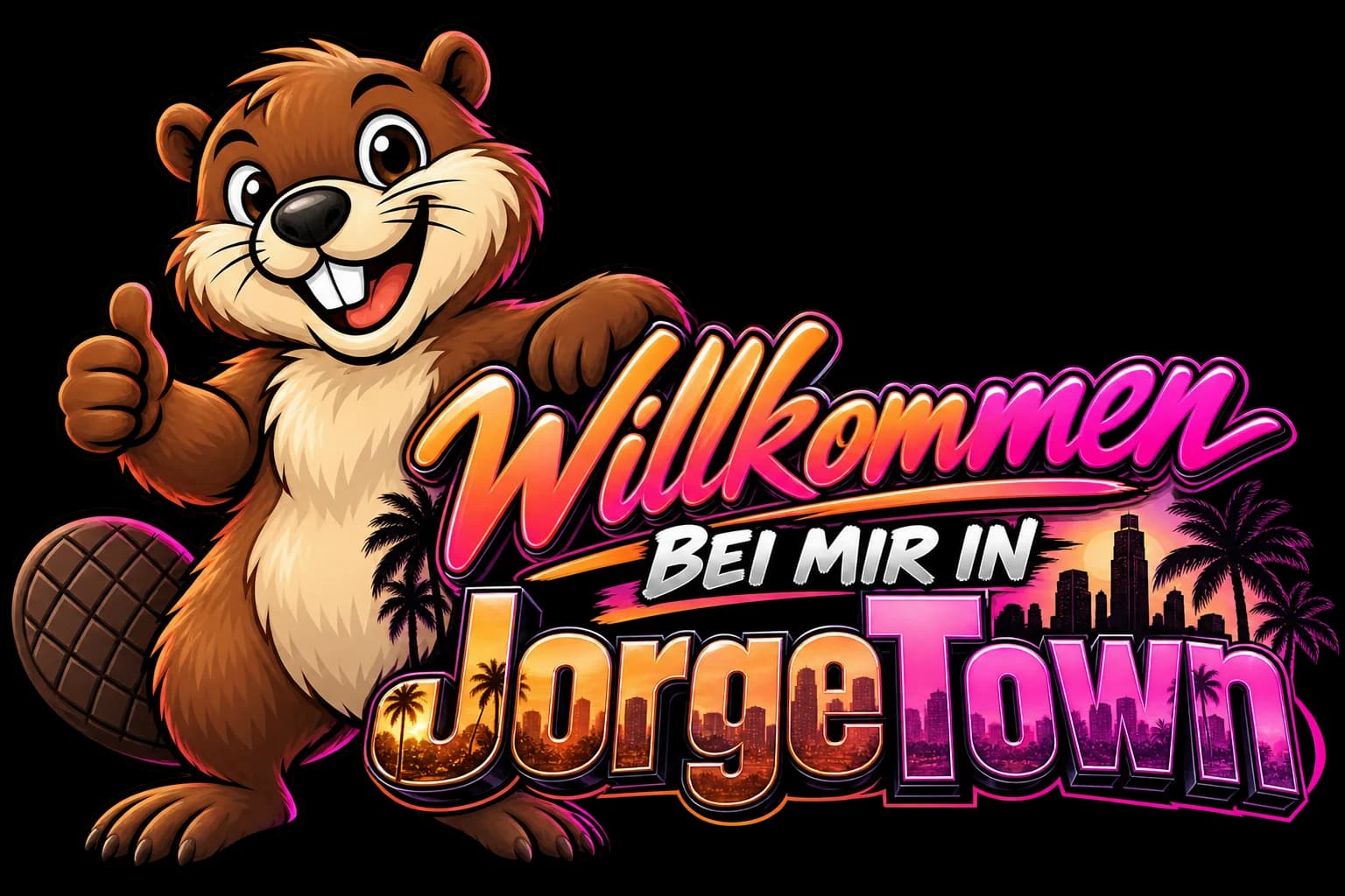Jorge der Biber: Willkommen bei mir in JorgeTown